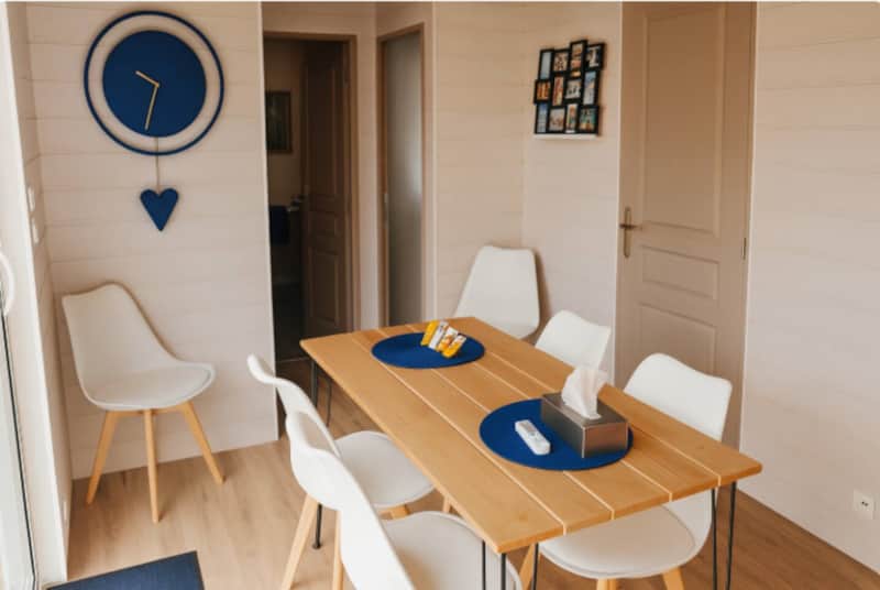 Chalet Cha'Blue au domaine Chabadamy, location dans le Morvan — vue 5