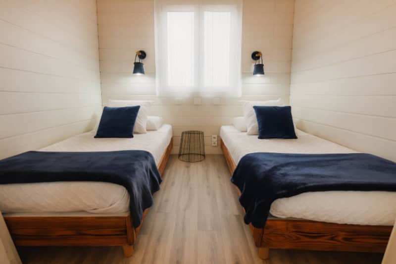 Chalet Cha'Blue au domaine Chabadamy, location dans le Morvan — vue 8