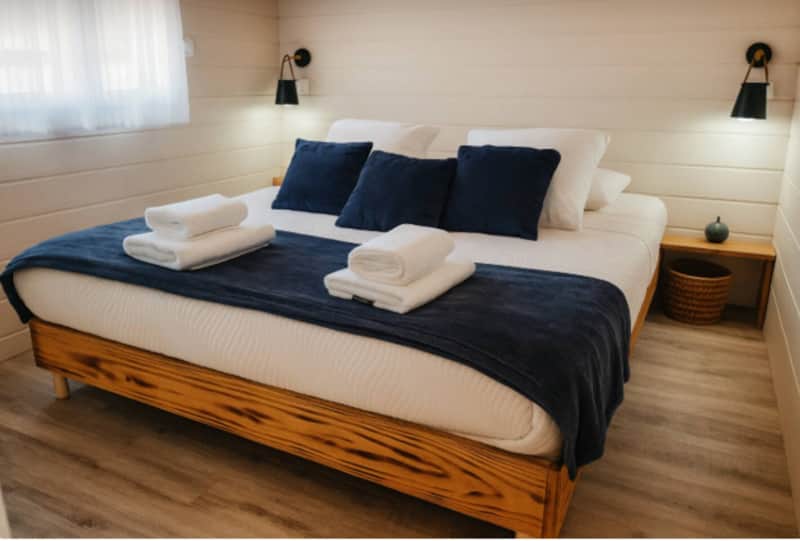 Chalet Cha'Blue au domaine Chabadamy, location dans le Morvan — vue 6
